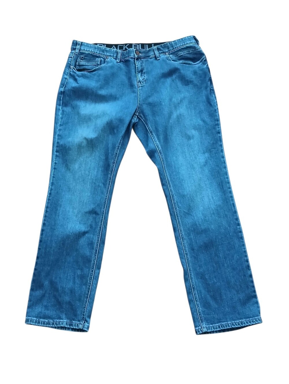 Black Bull Apparel Straight Leg Blue Jeans Men 44